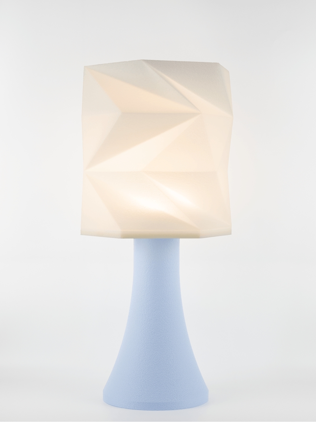 Simone – Lampe pastel bleu, extra large