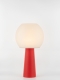 Clarisse – Lampe à poser granit rouge, large Clarisse – Lampe à poser granit rouge, large