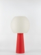 Clarisse – Lampe à poser granit rouge, large Clarisse – Lampe à poser granit rouge, large