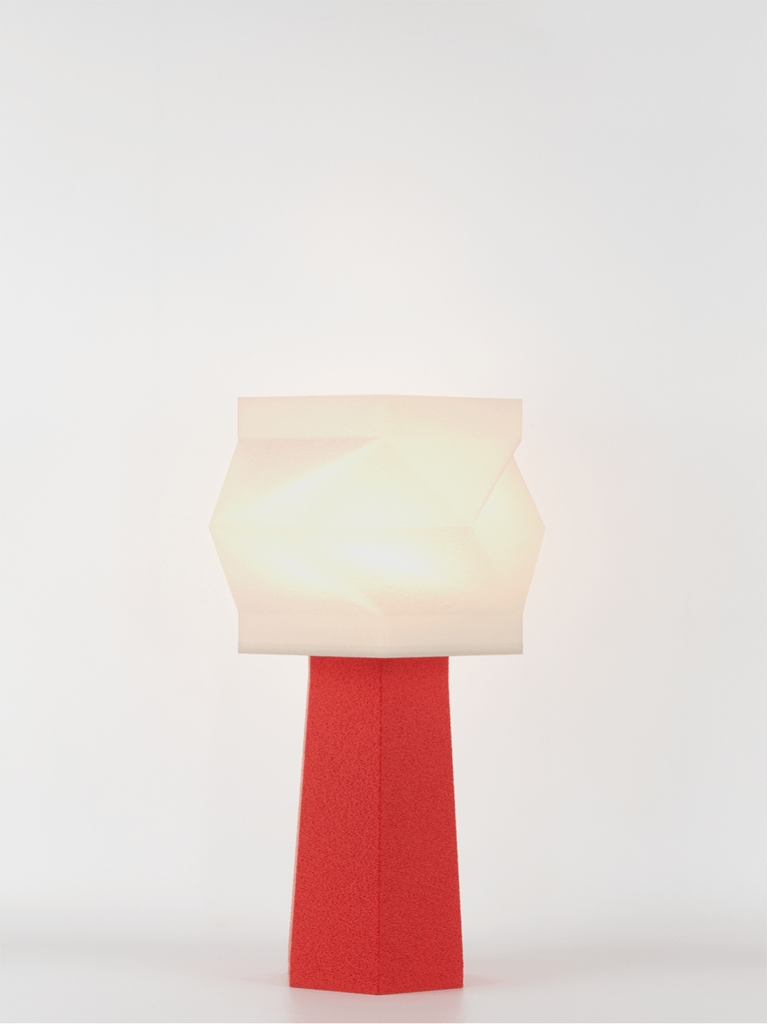 Elise – Lampe à poser granit rouge, médium