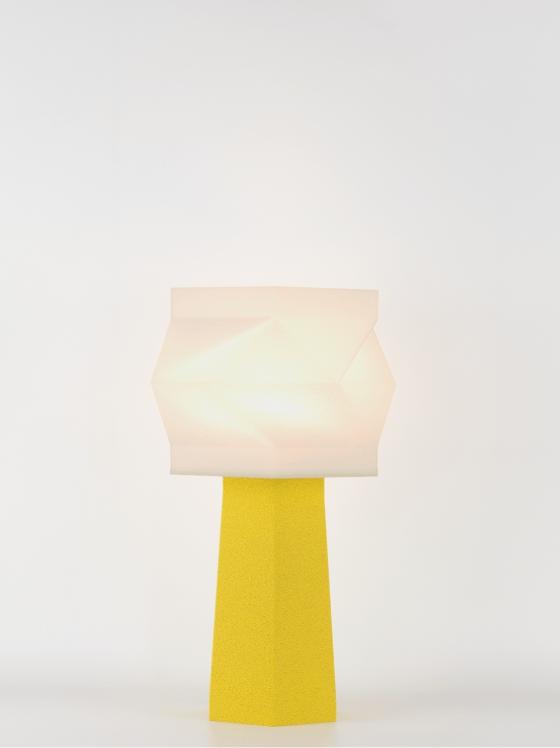 Elise – Lampe à poser granit jaune, médium