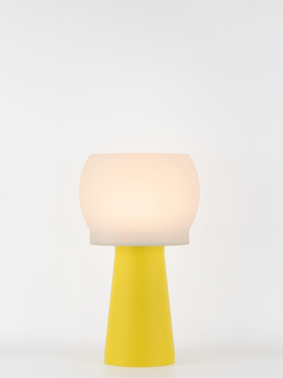 Clemence – Lampe à poser granit jaune, médium