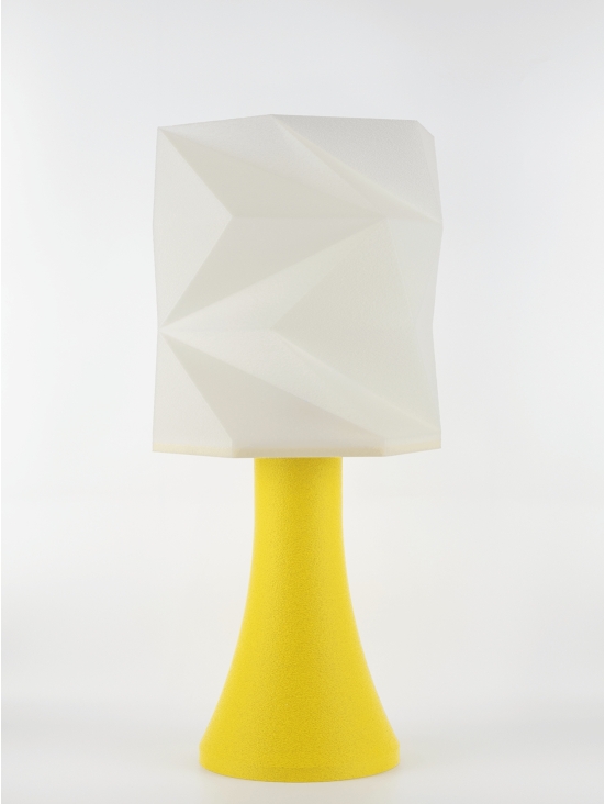 Simone – Lampe granit jaune, extra large