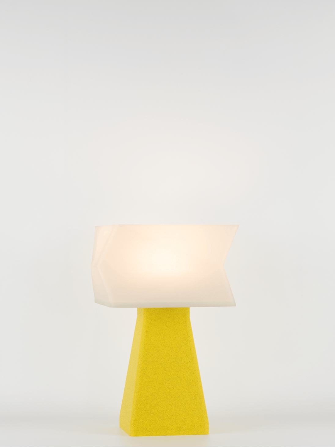 Juliane – Lampe à poser granit jaune, small