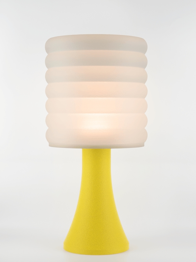 Micheline – Lampe granit jaune, extra large