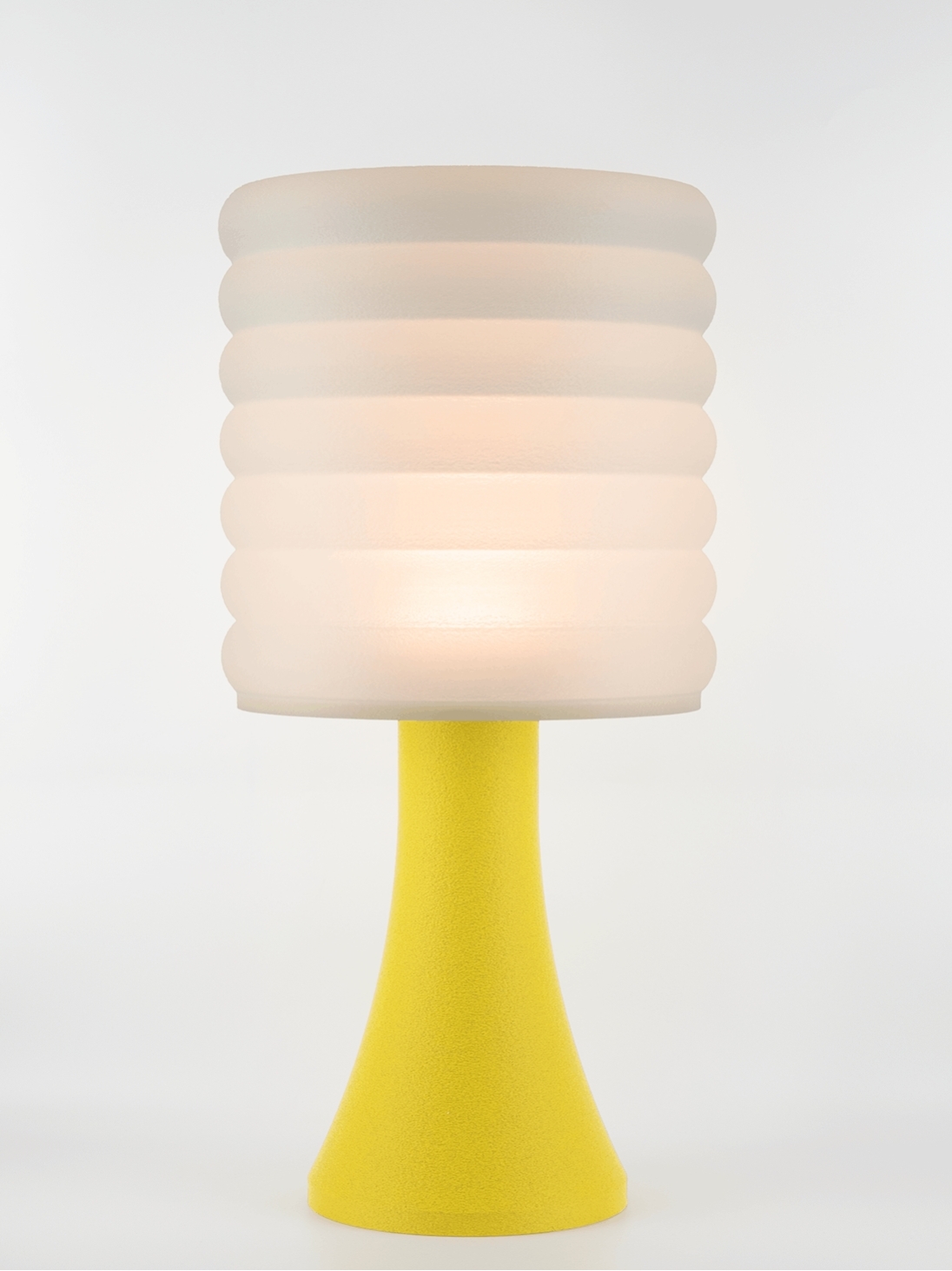 Micheline – Lampe granit jaune, extra large