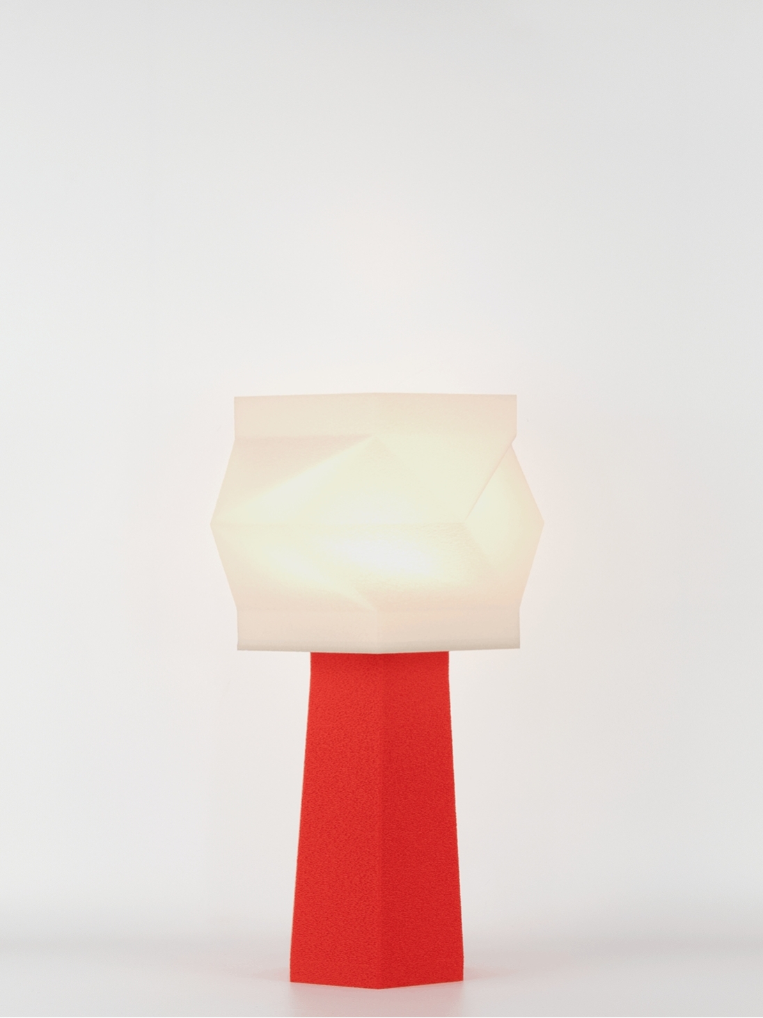 Elise – Lampe à poser pop rouge, médium