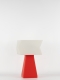 Juliane – Lampe à poser pop rouge, small