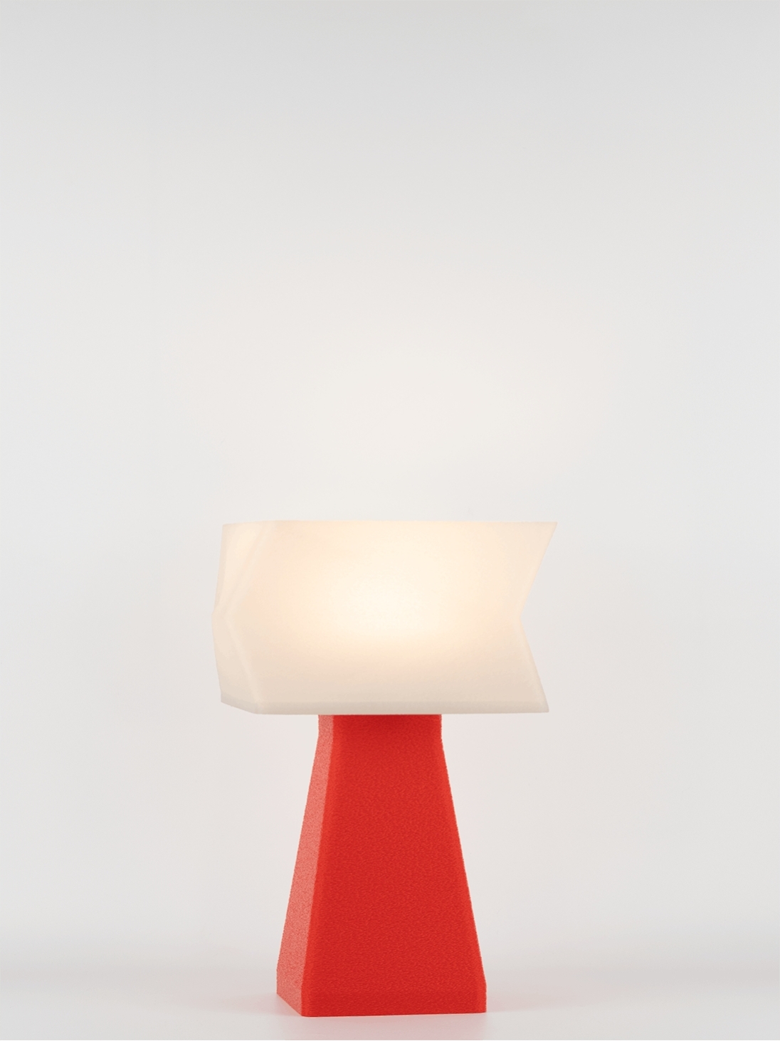 Juliane – Lampe à poser pop rouge, small