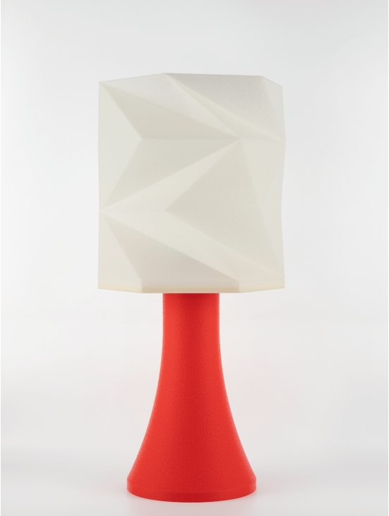 Simone – Lampe pop rouge, extra large