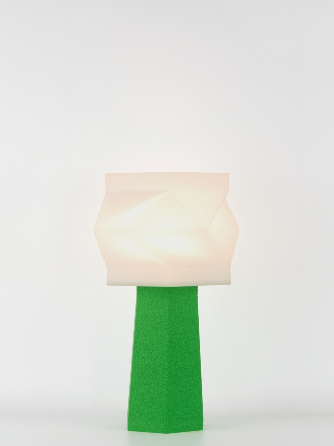 Elise – Lampe à poser pop verte, médium