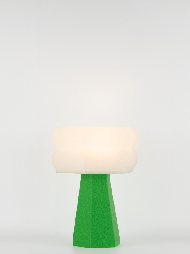 Aline – Lampe à poser pop verte, small