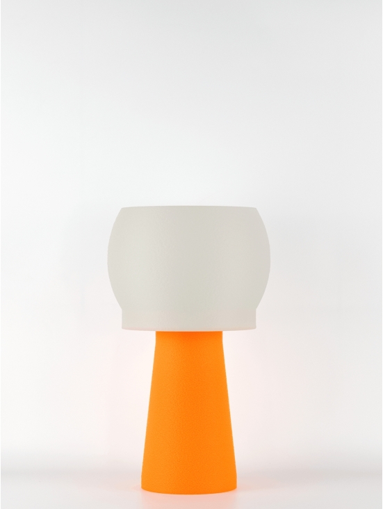 Clemence – Lampe à poser pop orange, médium