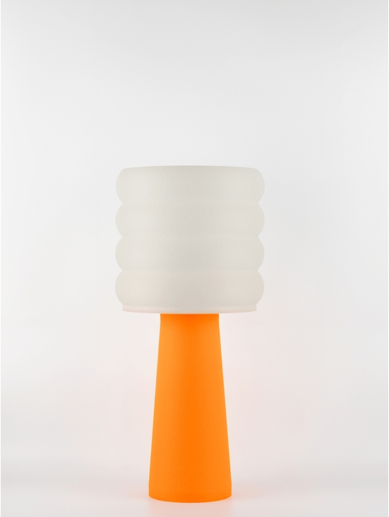 Coralie – Lampe à poser pop orange, large