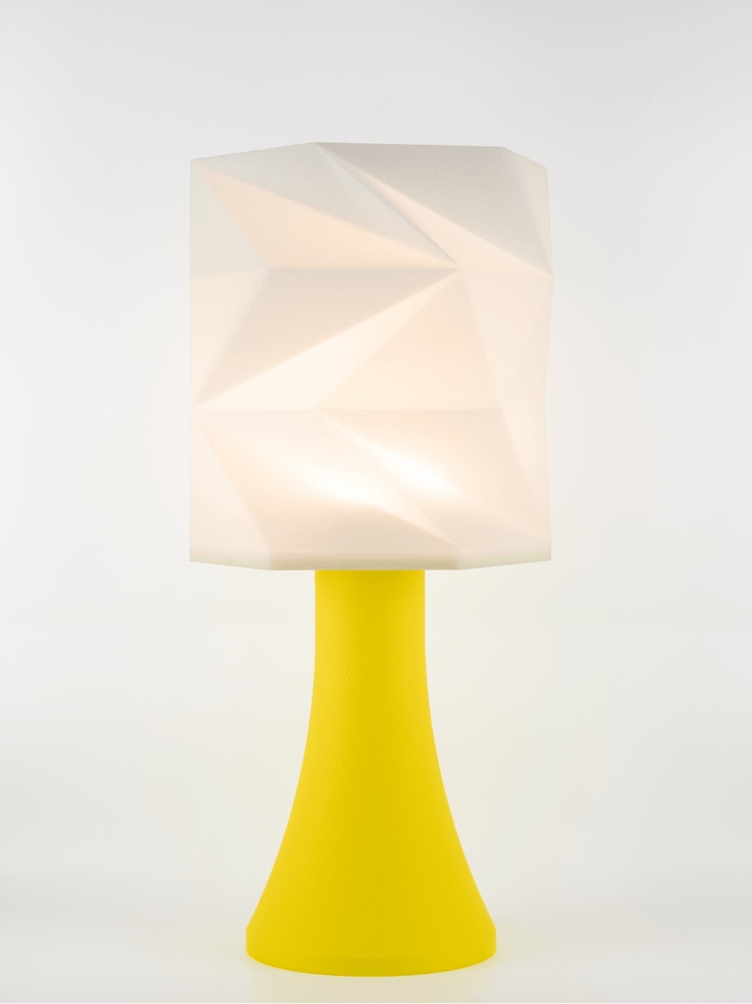 Simone – Lampe pop jaune, extra large