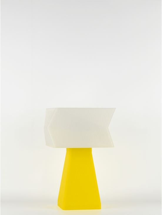 Juliane – Lampe à poser pop jaune, small