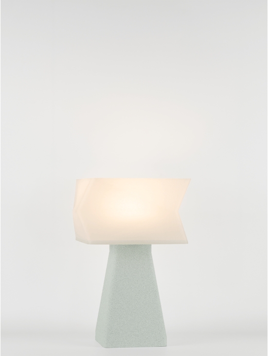 Juliane – Lampe à poser granit grise, small