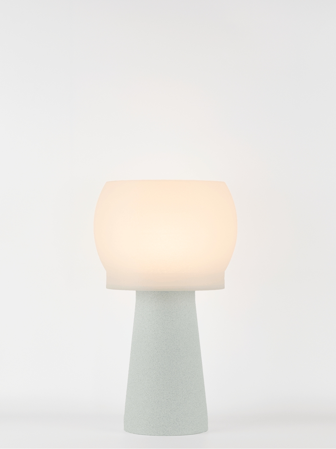 Clemence – Lampe à poser granit grise, médium