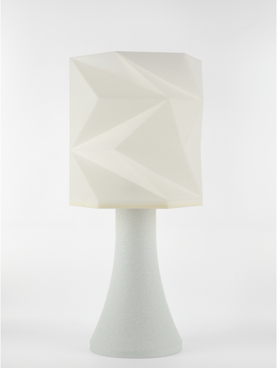 Simone – Lampe granit grise, extra large