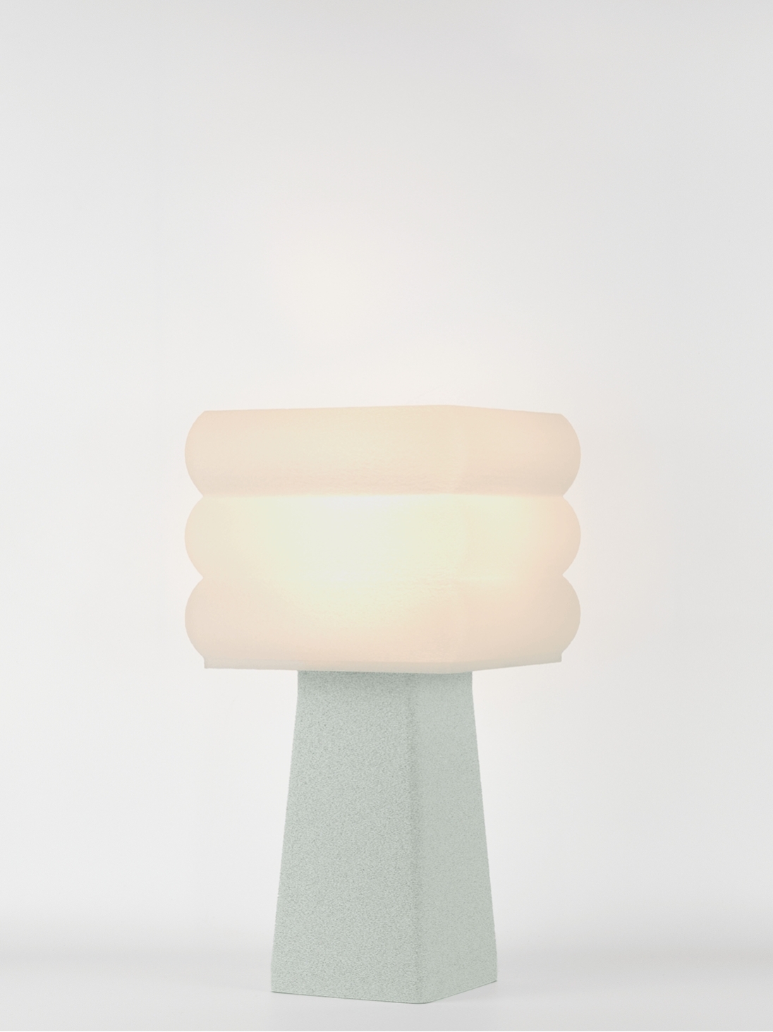 Isabelle – Lampe à poser granit grise, médium