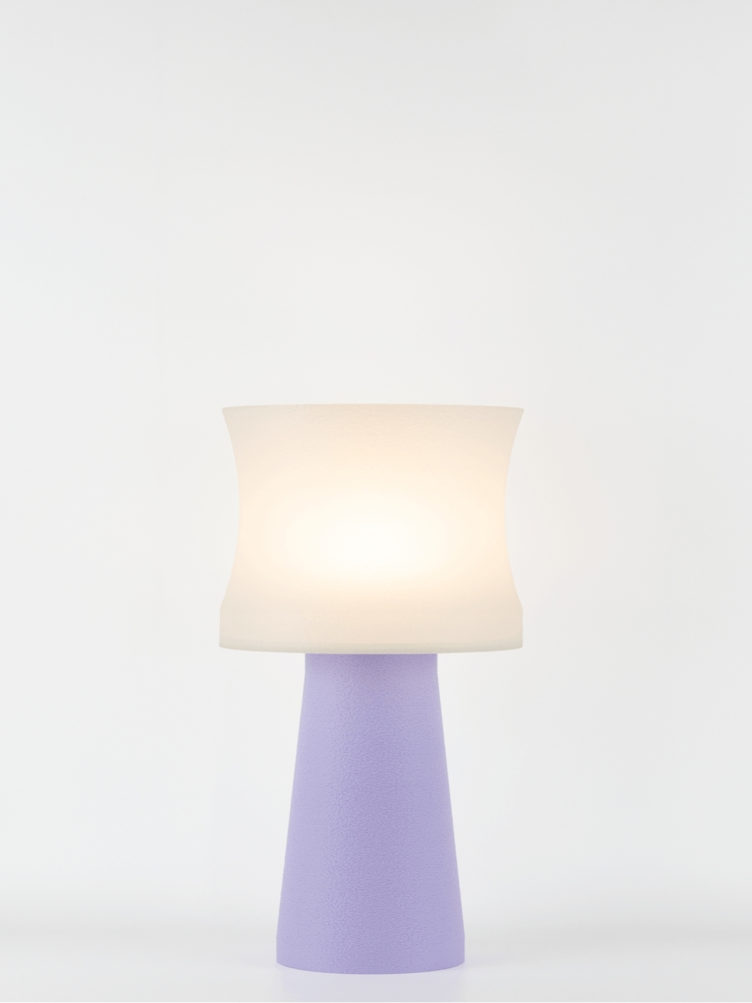 Aurélie – Lampe à poser pastel lilas, médium