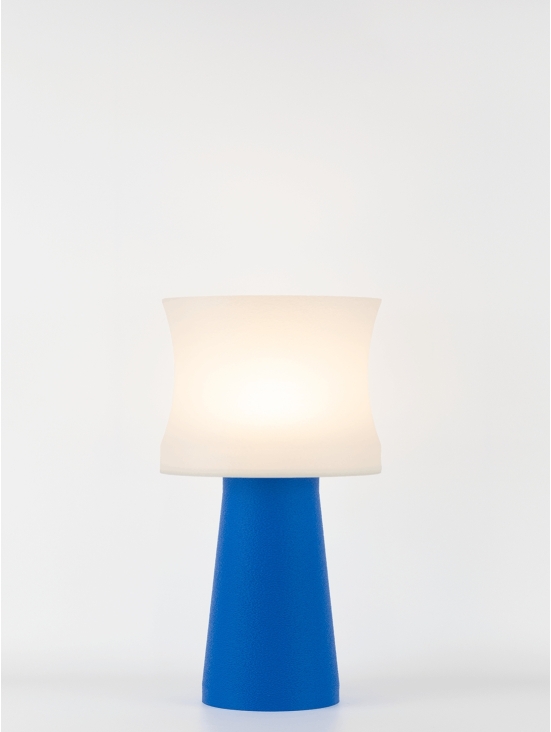 Aurélie – Lampe à poser pop bleu, médium
