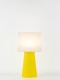 Aurélie – Lampe à poser pop jaune, médium