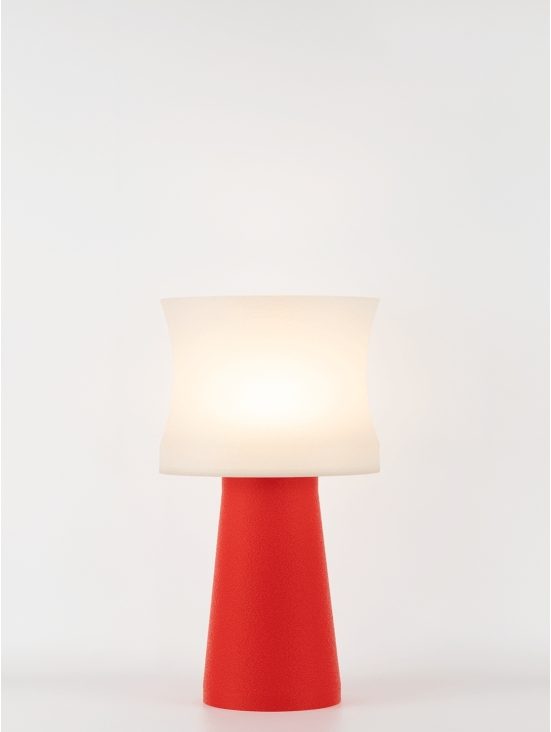 Aurélie – Lampe à poser pop rouge, médium