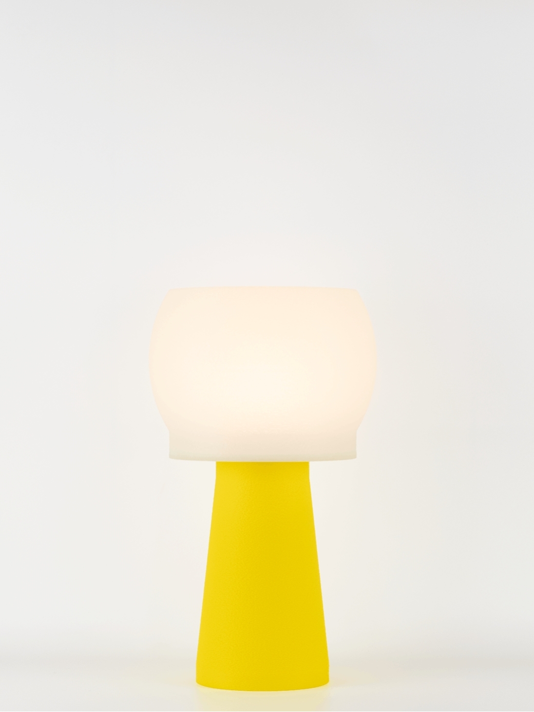 Clemence – Lampe à poser pop jaune, médium