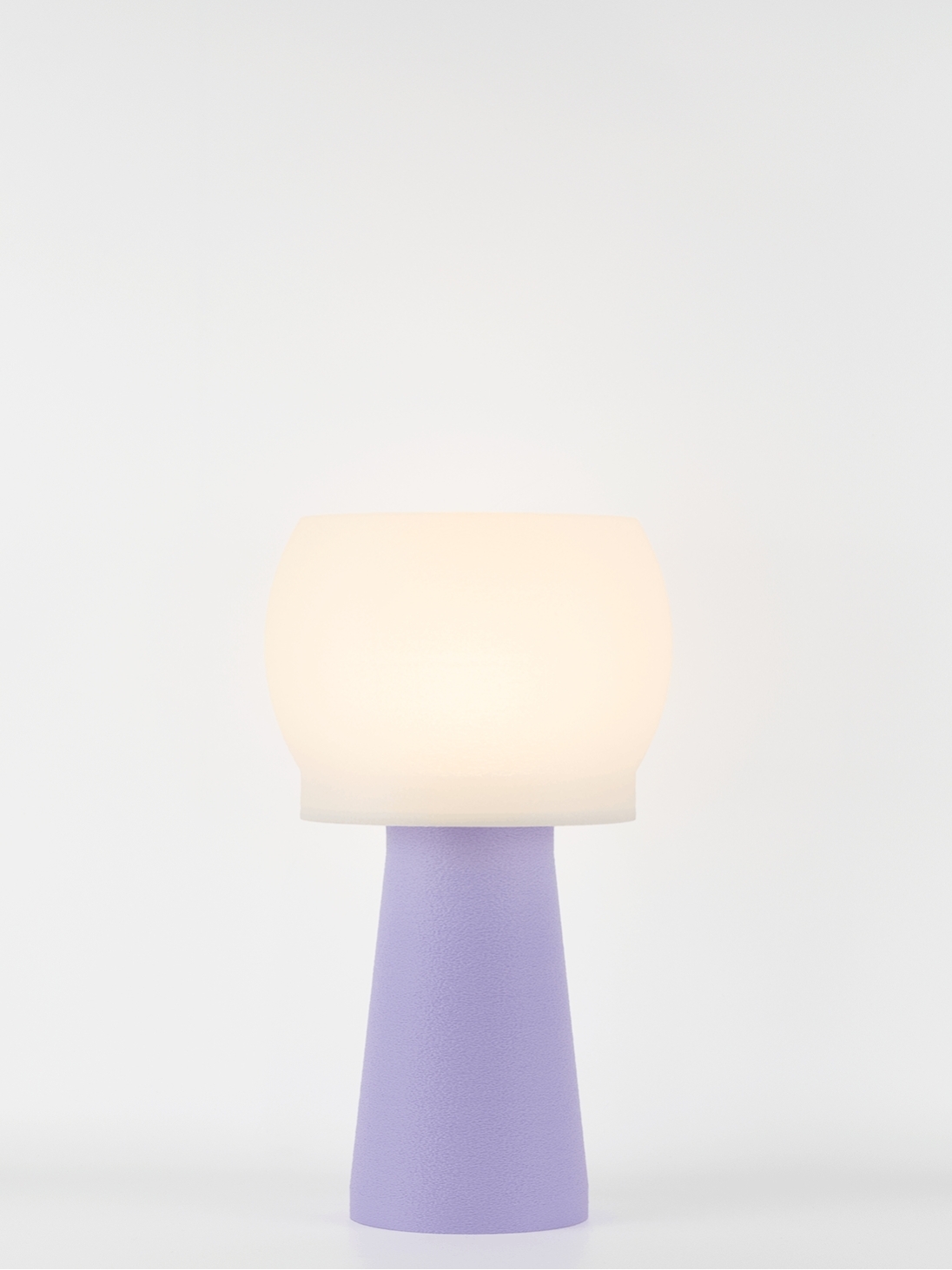 Clemence – Lampe à poser pastel lilas, médium