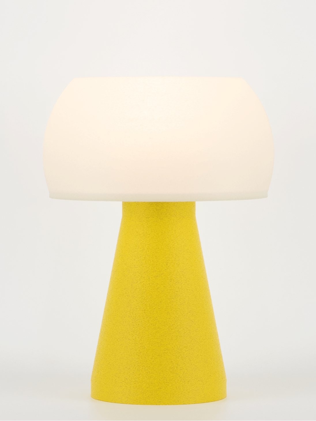 Annie – Lampe à poser granit jaune, small