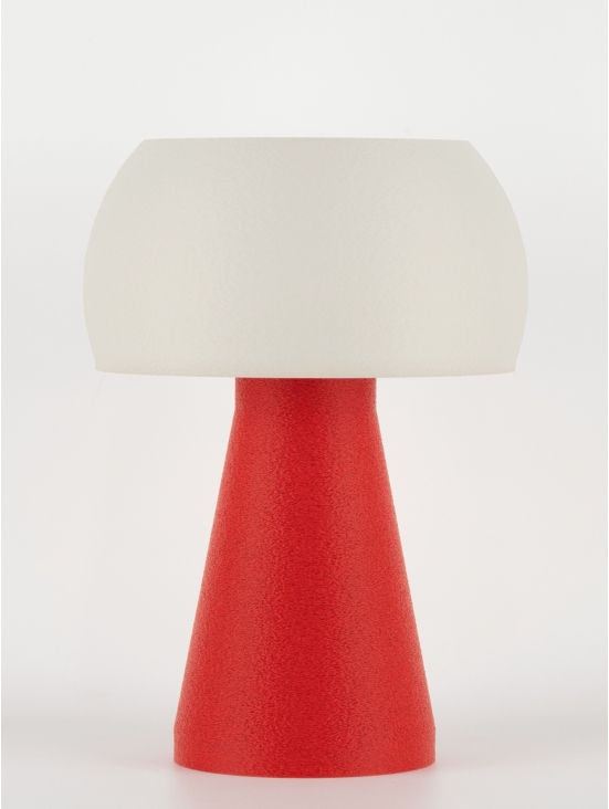 Annie – Lampe à poser granit rouge, small