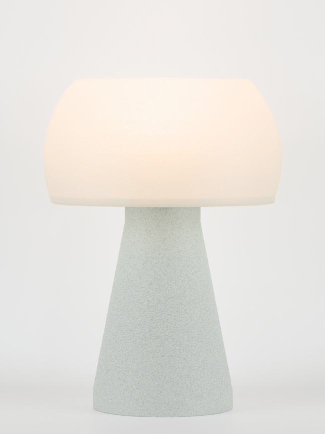 Annie – Lampe à poser granit grise, small