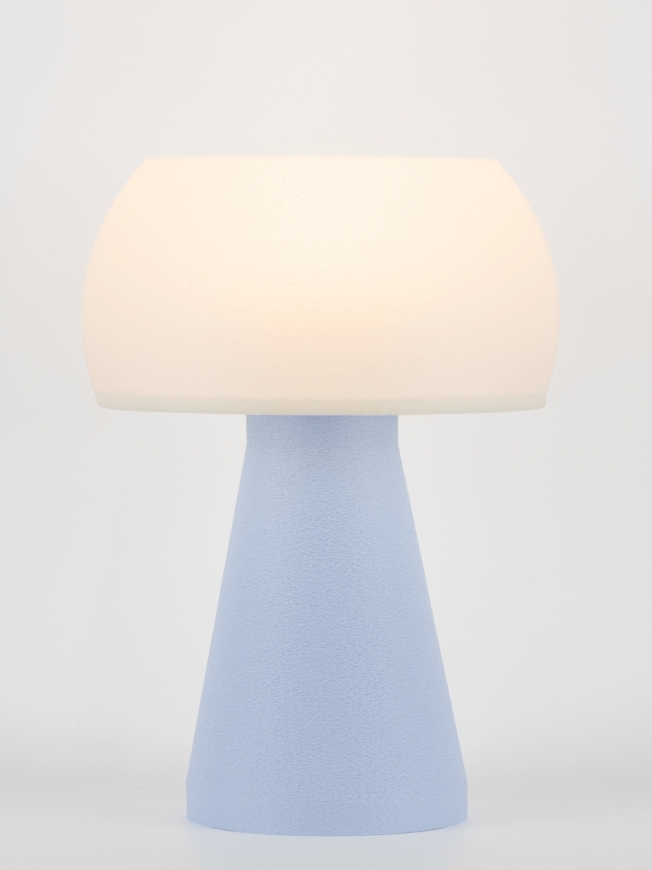 Annie – Lampe à poser pastel bleu, small