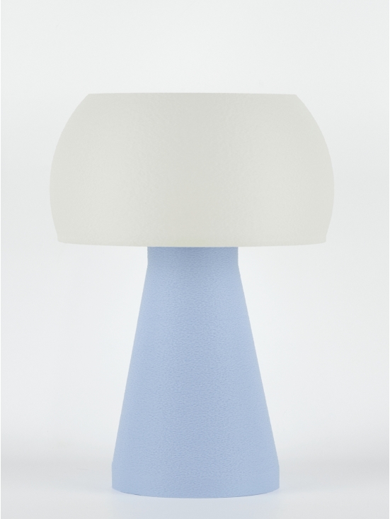 Annie – Lampe à poser pastel bleu, small