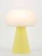 Annie – Lampe à poser pastel jaune, small