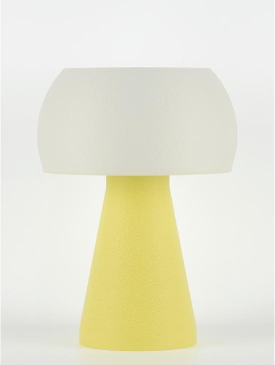 Annie – Lampe à poser pastel jaune, small