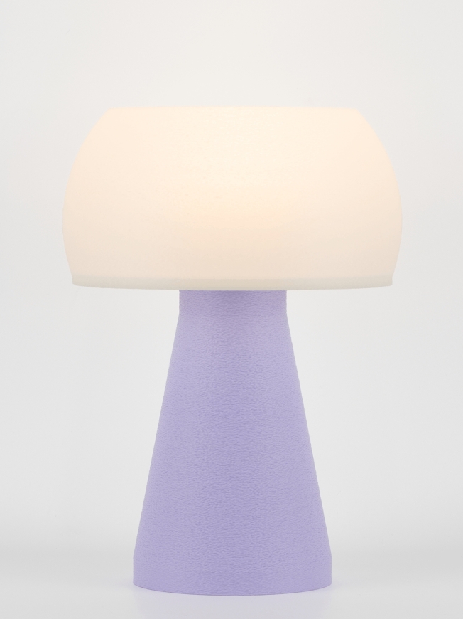 Annie – Lampe à poser pastel lilas, small