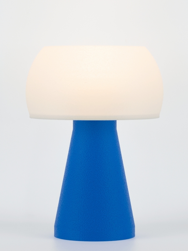 Annie – Lampe à poser pop bleu, small
