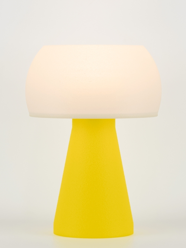 Annie – Lampe à poser pop jaune, small