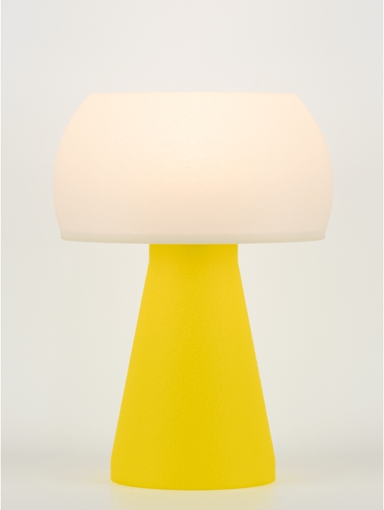 Annie – Lampe à poser pop jaune, small
