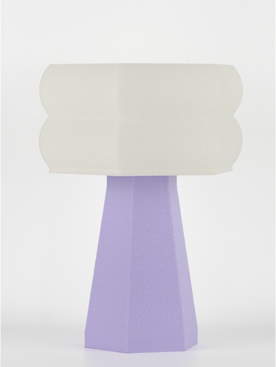 Aline – Lampe à poser pastel lilas, small