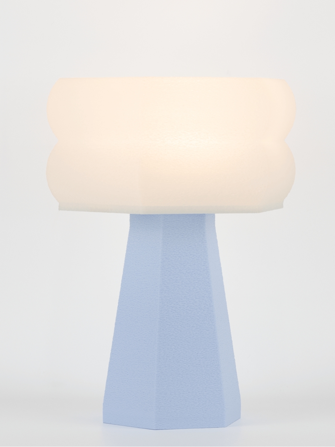 Aline – Lampe à poser pastel bleu, small