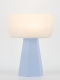 Aline – Lampe à poser pastel bleu, small