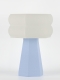Aline – Lampe à poser pastel bleu, small