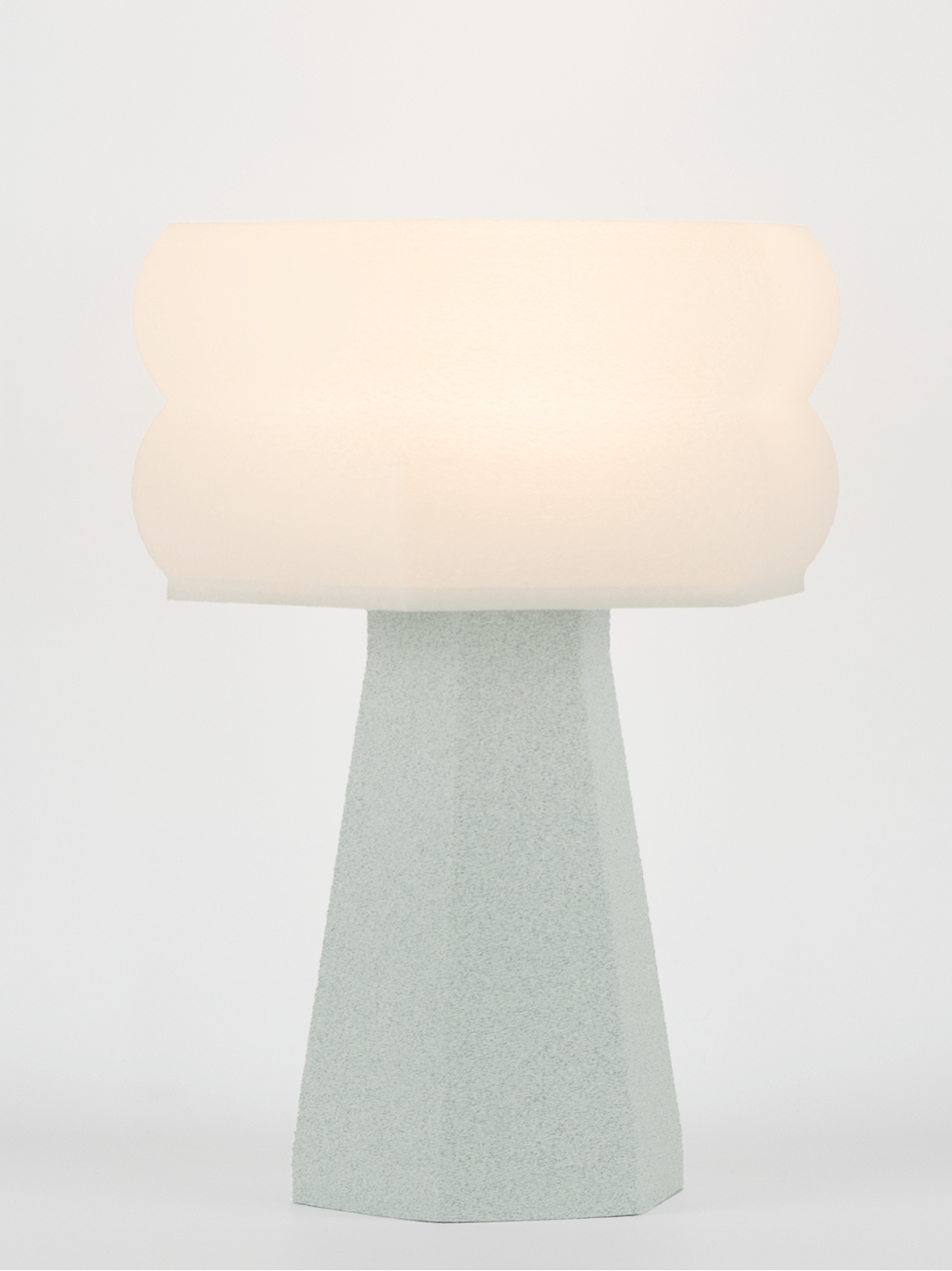 Aline – Lampe à poser granit grise, small