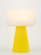 Aline – Lampe à poser pop jaune, small
