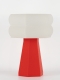 Aline – Lampe à poser pop rouge, small
