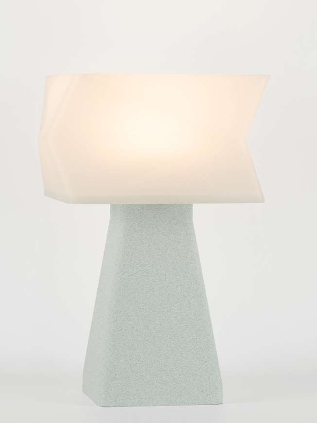 Juliane – Lampe à poser granit grise, small