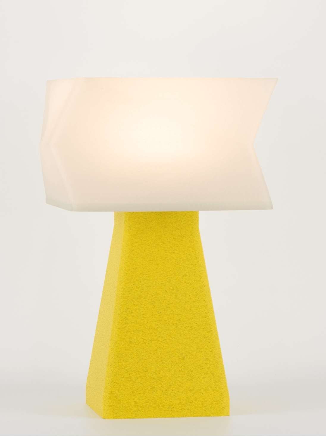 Juliane – Lampe à poser granit jaune, small